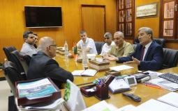 بلدية غزة والمعاهد الأزهرية بغزة يبحثان سبل التعاون المشترك بينهما