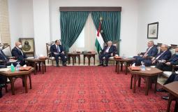 الرئيس عباس يستقبل رئيس المخابرات المصرية