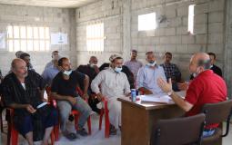العمل الزراعي ينفذ مجموعة من لقاءات لتحديد الاحتياج لدى مزارعين قطاع غزة
