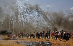 مسيات العودة على حدود قطاع غزة - أرشفية