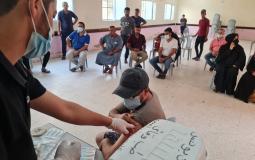 الصحة تعلن تطعيم 5670 مواطنا في خانيونس وغزة