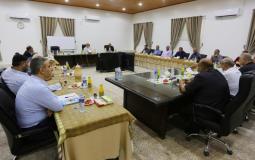 الفصائل تعقد اجتماعا في مكتب رئيس حماس بغزة