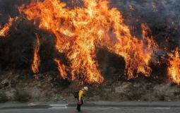 حرائق مشتعلة-توضيحية