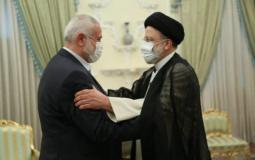 إسماعيل هنية يلتقي بالرئيس الإيراني الجديد