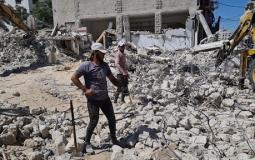 الاشغال في غزة تحذر من استخدام الحديد المستخرج من أنقاض المباني المدمرة