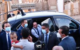 الرئيس عبد الفتاح السيسي في جولة تفقدية اليوم بمنطقة مساكن الرويسات  بشرم الشيخ