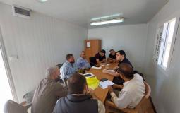 الأشغال بغزة تعقد لقاءات فنية لتنسيق أعمال مشروع تأهيل شارع الرشيد