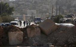 الاحتلال يعيق حركة تنقل المواطنين جنوب مدينة بيت لحم