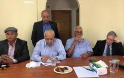 اجتماع الوفد الإسرائيلي مع ممثلين عن قيادات فلسطينية