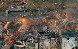 انفجار صهريج نقل بنزين بالصين - أرشيف