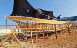 البدء بتجهيز أكبر سفينة في قطاع غزة