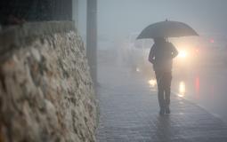 أمطار منخفض جوي على فلسطين - تعبيرية