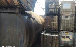 ضبط مخزن وقود "مُخالف" يحتوي مواد خطرة شرق غزة