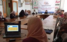 مركز الإعلام المجتمعي يواصل تنفيذ سلسلة لقاءات توعية في محافظات قطاع غزة.