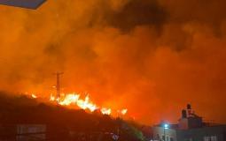 صورة للحريق