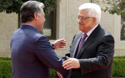 الرئيس محمود عباس والملك عبد الله - أرشيف