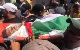 تشجيع جثمان الشهيد أحمد مصطفى صالح