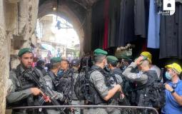 إصابة فلسطيني بزعم طعن شرطي بالقدس القديمة