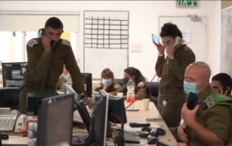 عناصر من الجيش الإسرائيلي أثناء عملية اعتقال الأسيرين كممجي وانفيعات