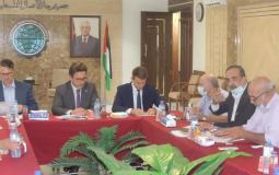 مؤسسات القطاع الخاص تبحث مع الاتحاد الأوروبي النهوض باقتصاد غزة