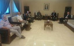 لقاء وفد "الشعبية" مع وزير الخارجية السوري