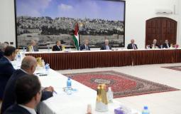 استقبال الرئيس محمود عباس لوفد من القطاع الخاص