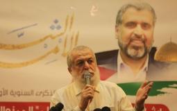  الشيخ نافذ عزام عضو المكتب السياسي لحركة الجهاد الإسلامي في فلسطين