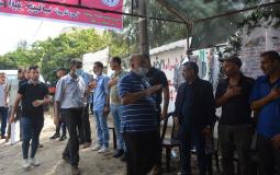 الجبهة الديمقراطية تقيم بيت عزاء لعبد الحميد أبو جياب