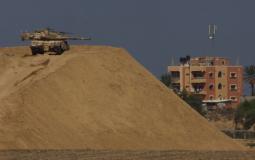 قوات الجيش الاسرائيلي على حدود غزة / أرشيف