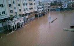 سيول وفيضانات في اليمن