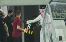 غضب فهد المولد لحظة استبداله أمام الشباب