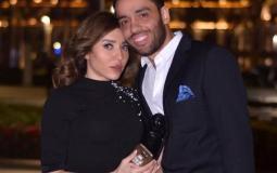 رامي جمال مع زوجته
