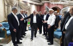 اجتماع وفد قيادة حماس في القاهرة
