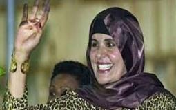 صفية فركاش أرملة العقيد معمر القذافي