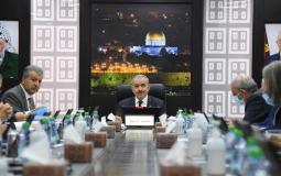 جلسة الحكومة الفلسطينية - أرشيف