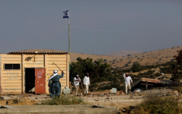 مستوطنون إسرائيليون في منطقة الأغوار - أرشيف