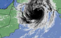 اعصار شاهين في بحر العرب