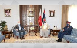 القائم بأعمال سفارة إسرائيل مع وزير الداخلية البحريني