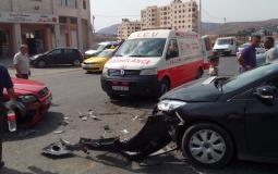 حادث طرق في غزة - ارشيف