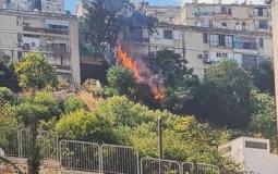 اندلاع حريق داخل شقة سكنية في حيفا