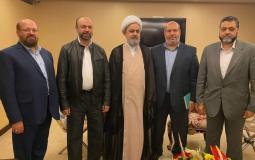 وفد حركة حماس في إيران