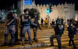 انتشار قوات الاحتلال في القدس
