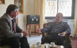 السفير عبد الهادي يبحث مع سفير الجمهورية الهنغارية آخر تطورات الأوضاع في فلسطين