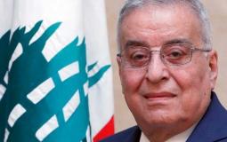 عبدالله بوحبيب وزير خارجية لبنان
