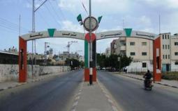 مدخل مخيم النصيرات