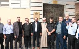 الشباب والثقافة تكرّم مفتي غزة السابق