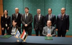 مصر وإسرائيل توقعان مذكرة تفاهم بشأن إمكانية زيادة إمدادات ‏الغاز