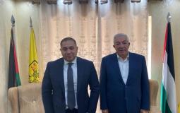 العالول يلتقي السفير المصري برام الله