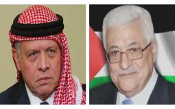 الرئيس عباس والعاهل الأردني