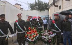 تشيع جثمان الشهيدة إسراء خزيمية بمراسم عسكرية في جنين